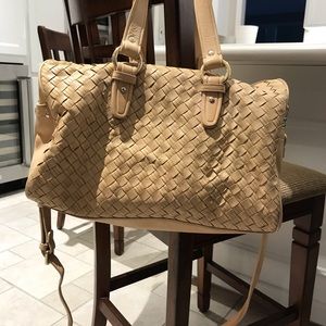Tan Cole Haan leather bag